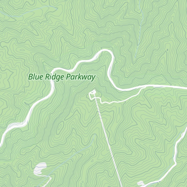 Map of Barnett Knob
