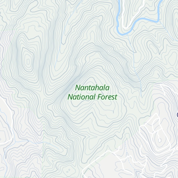Map of Big Dog Mountain