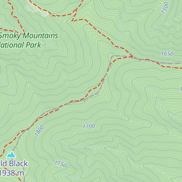 Map of Inadu Knob
