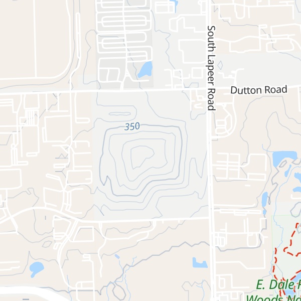 Map of Oakland Heights Landfill