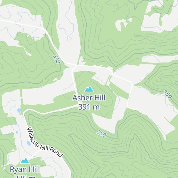 Map of Asher Hill