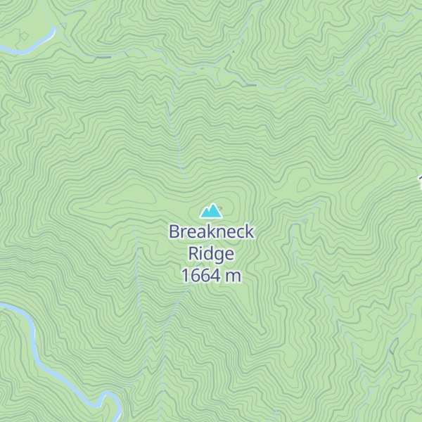 Map of Breakneck Ridge