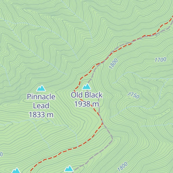 Map of Old Black