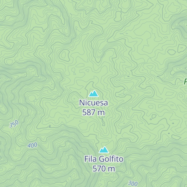 Map of Nicuesa