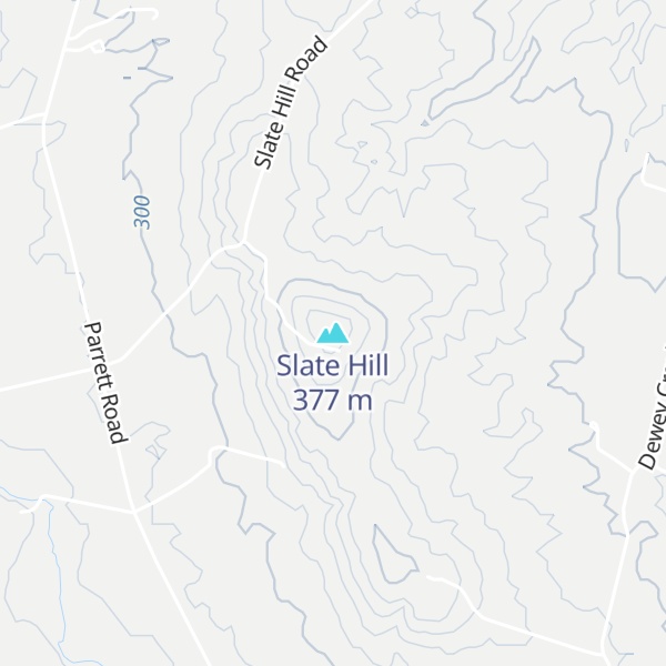 Map of Slate Hill