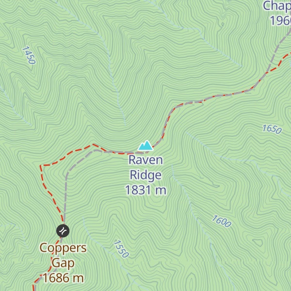 Map of Raven Ridge