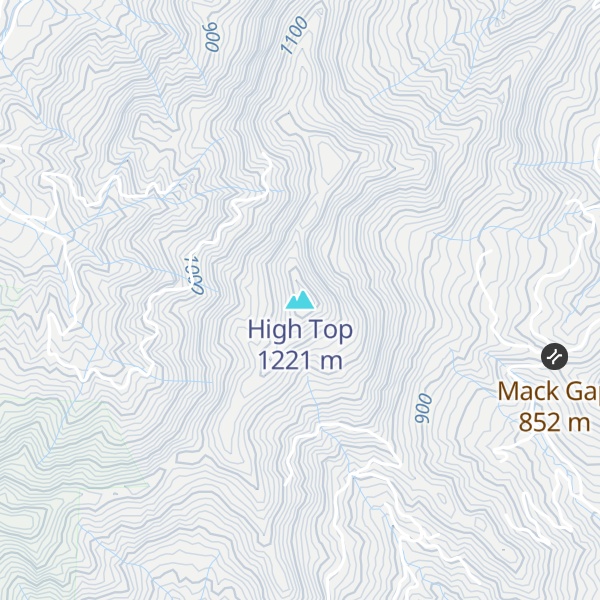 Map of High Top