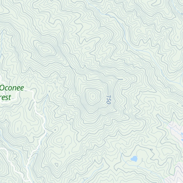Map of Big Mountain