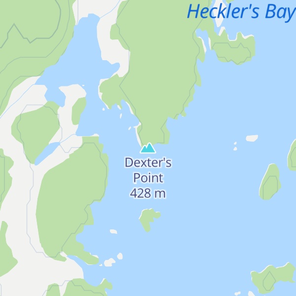 Map of Dexter's Point