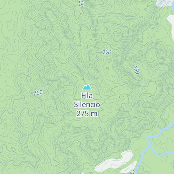 Map of Fila Silencio