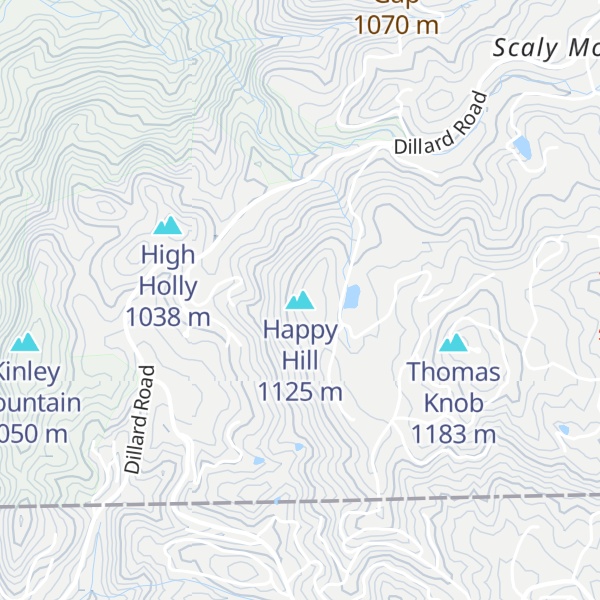 Map of Happy Hill