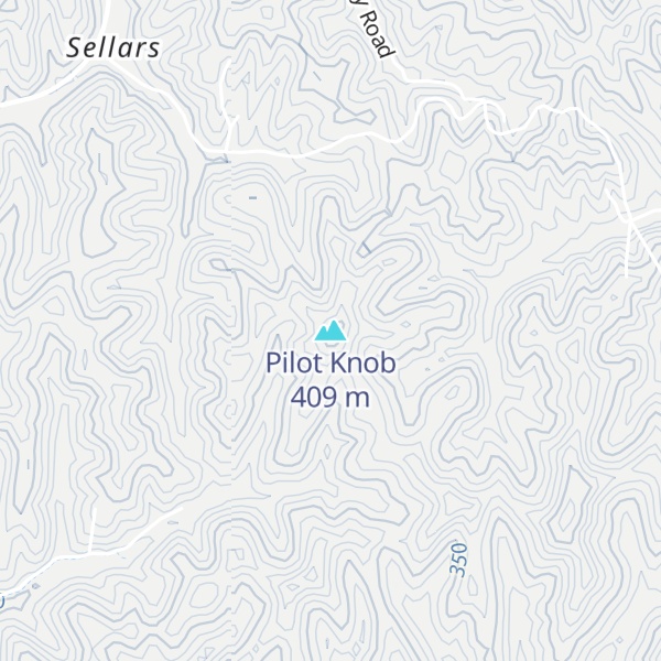 Map of Pilot Knob
