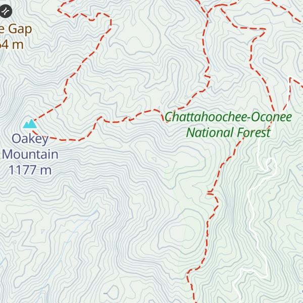 Map of Rattlesnake Knob