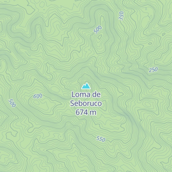 Map of Loma de Seboruco
