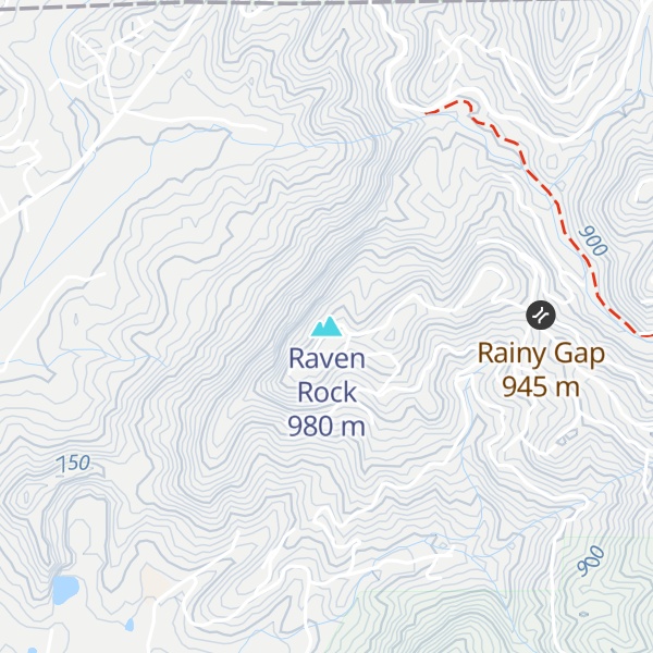 Map of Raven Rock