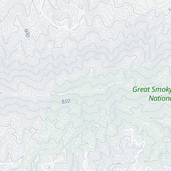 Map of Webb Mountain