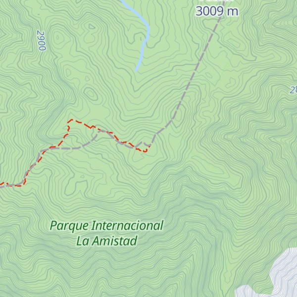 Map of Cerro Brunka