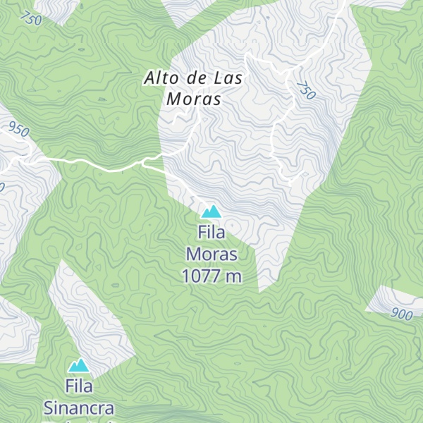 Map of Fila Moras