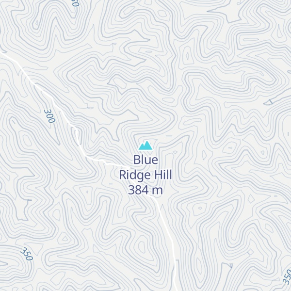 Map of Blue Ridge Hill