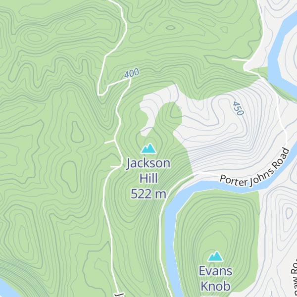 Map of Jackson Hill