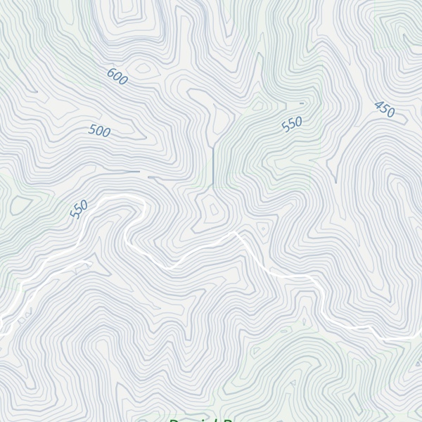Map of Gray Mountain