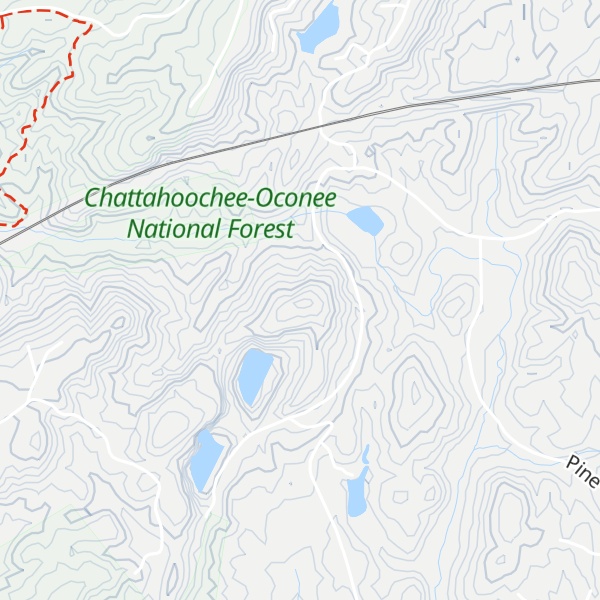 Map of Rock Quarry Mountain