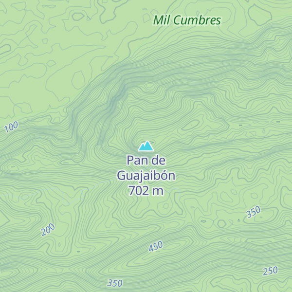 Map of Pan de Guajaibón