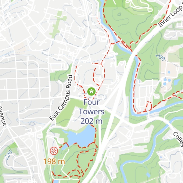 Map of Four Towers