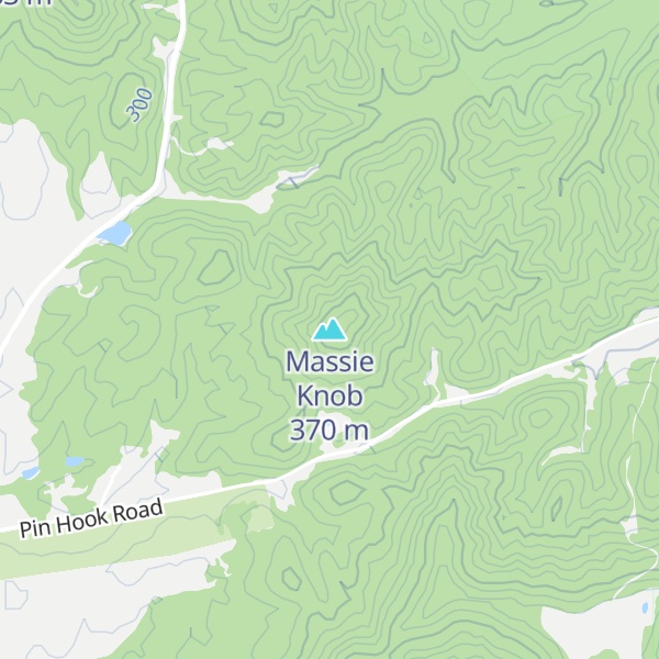 Map of Massie Knob