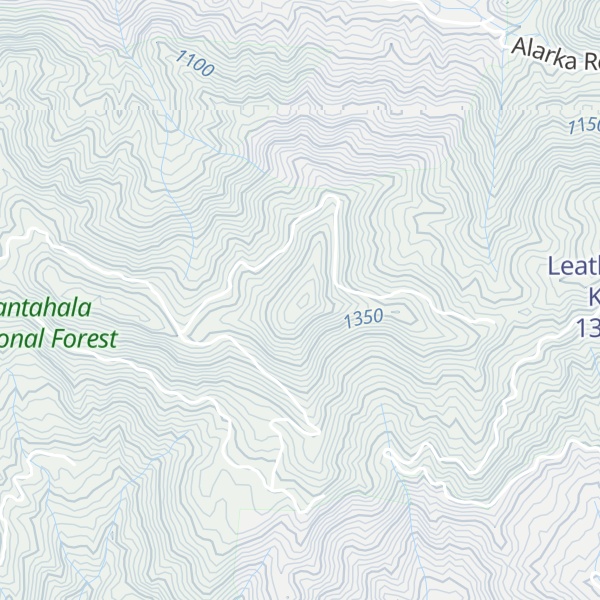 Map of Shepherd Bald