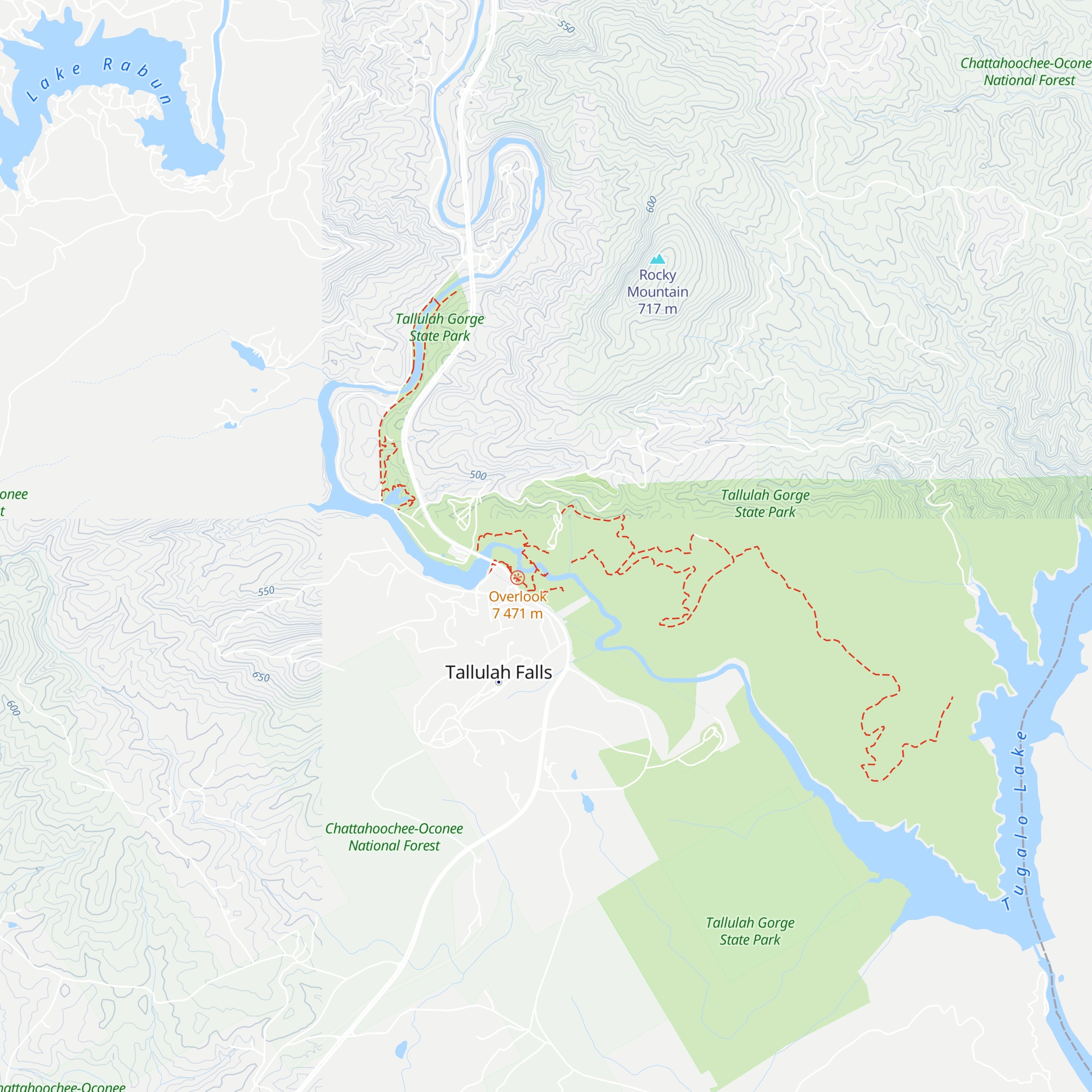 Jane Hurt Yarn Interpretive Center map