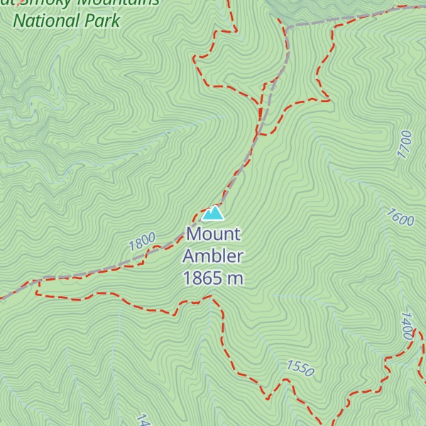 Map of Mount Ambler