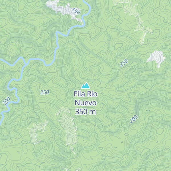 Map of Fila Río Nuevo