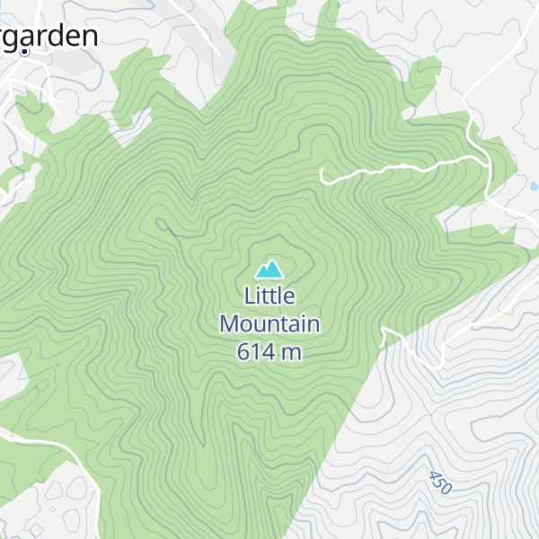 Map of Little Mountain