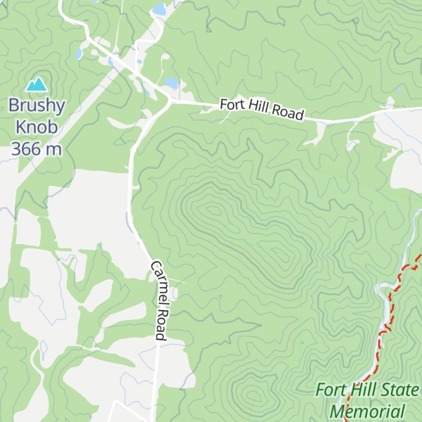 Map of Reeds Hill