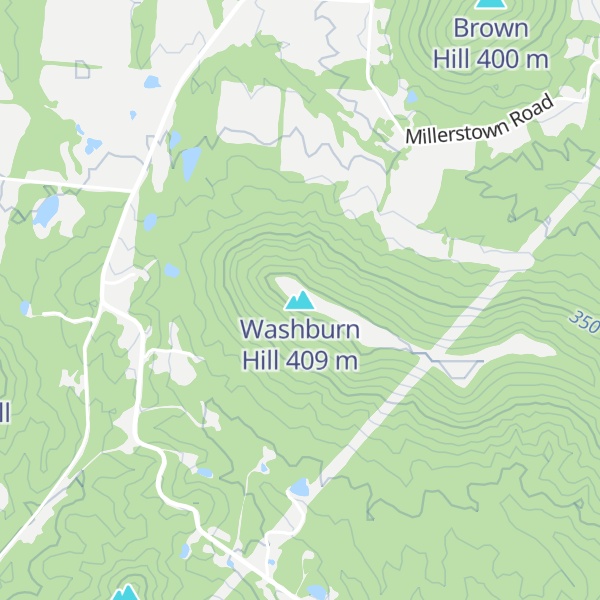 Map of Washburn Hill