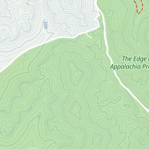 Map of North Cedar Knob