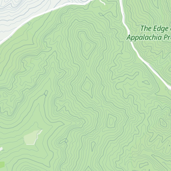 Map of South Cedar Knob