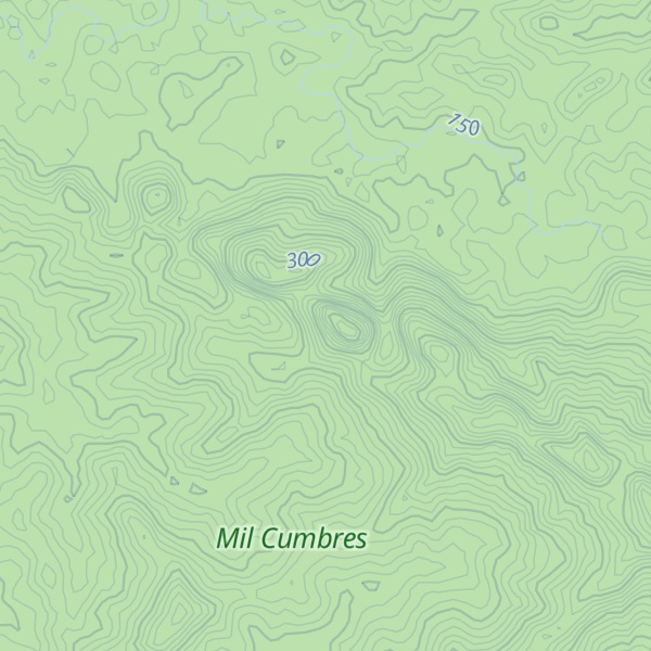 Map of Mogote El Cauto