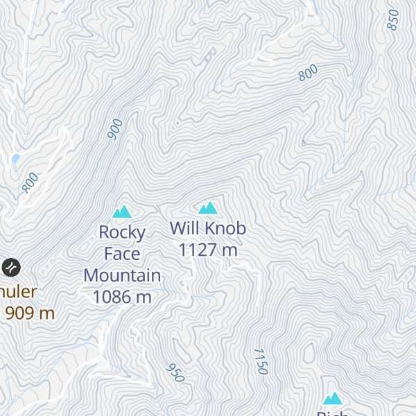Map of Will Knob
