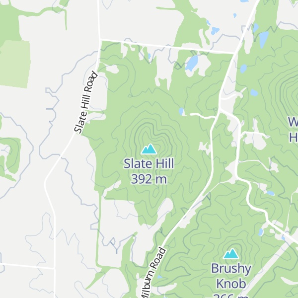 Map of Slate Hill