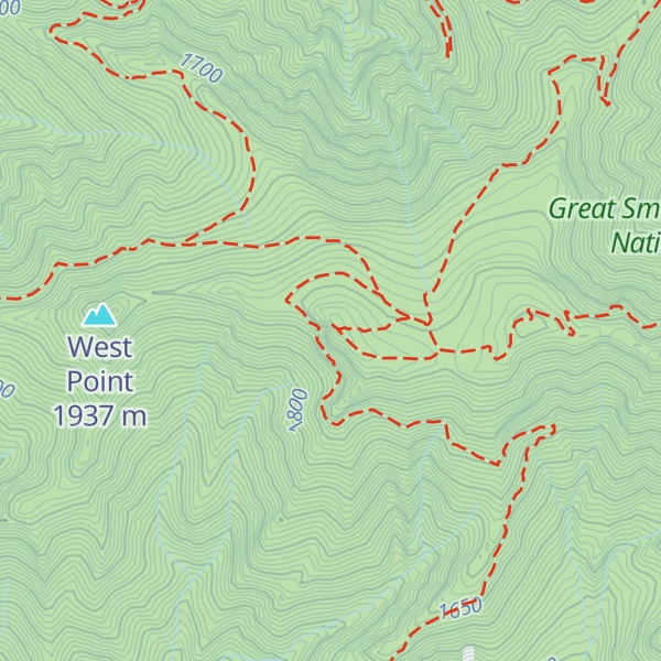 Map of Cliff Top