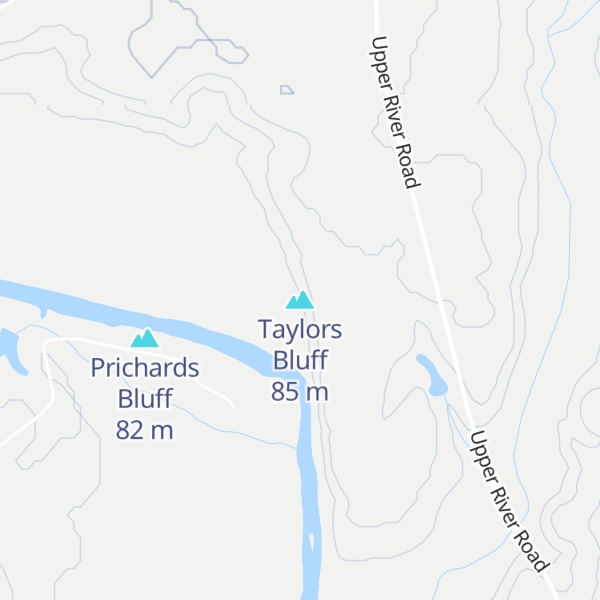 Map of Taylors Bluff