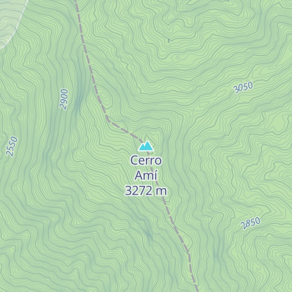 Map of Cerro Amí