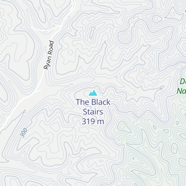 Map of The Black Stairs