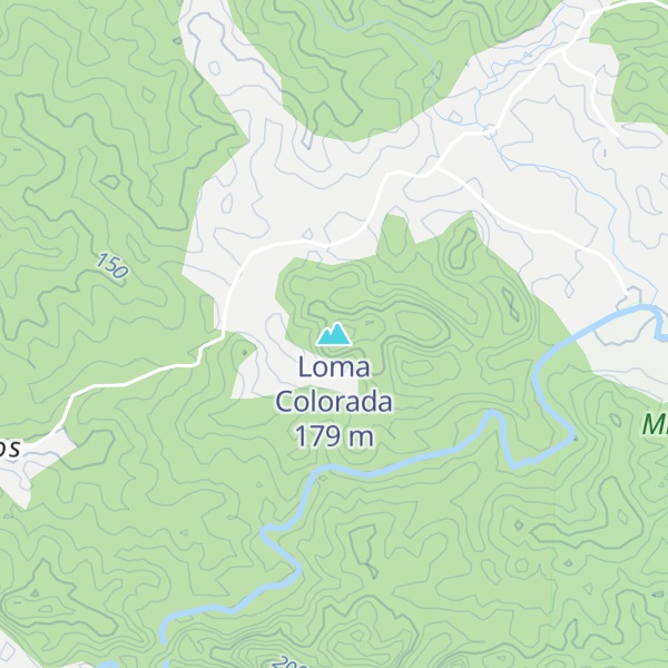 Map of Loma Colorada
