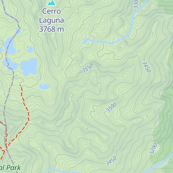 Map of Cerro Truncado