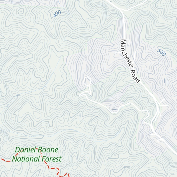 Map of Lucindas Knob