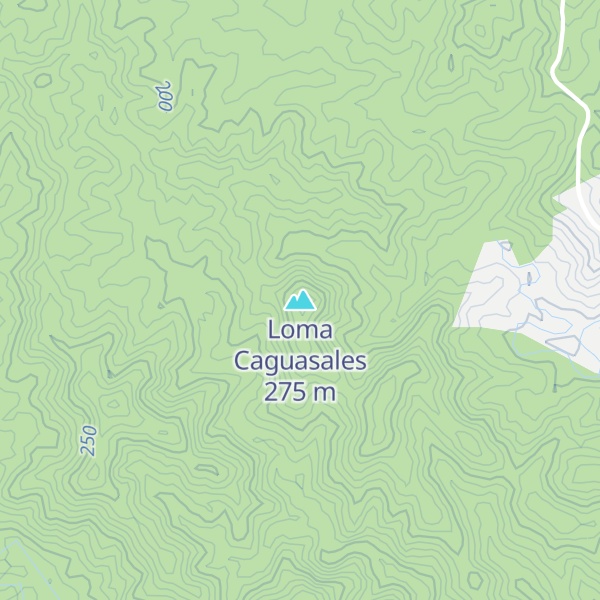 Map of Loma Caguasales
