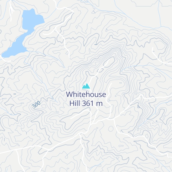 Map of Whitehouse Hill